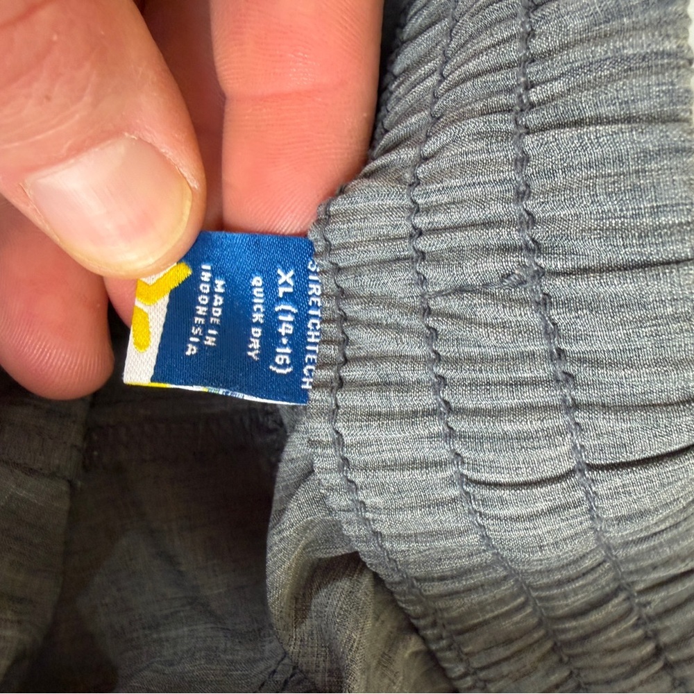 Men's Athletic Shorts in Charcoal Gray - Picture 2 of 4